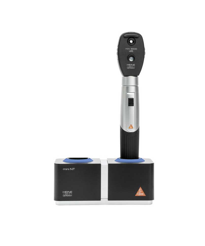 Ophtalmoscope HEINE mini 3000 LED avec poignée rechargeable