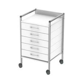 HAEBERLE Variocar Chariot à roulettes 45 avec tiroirs, 833 mm