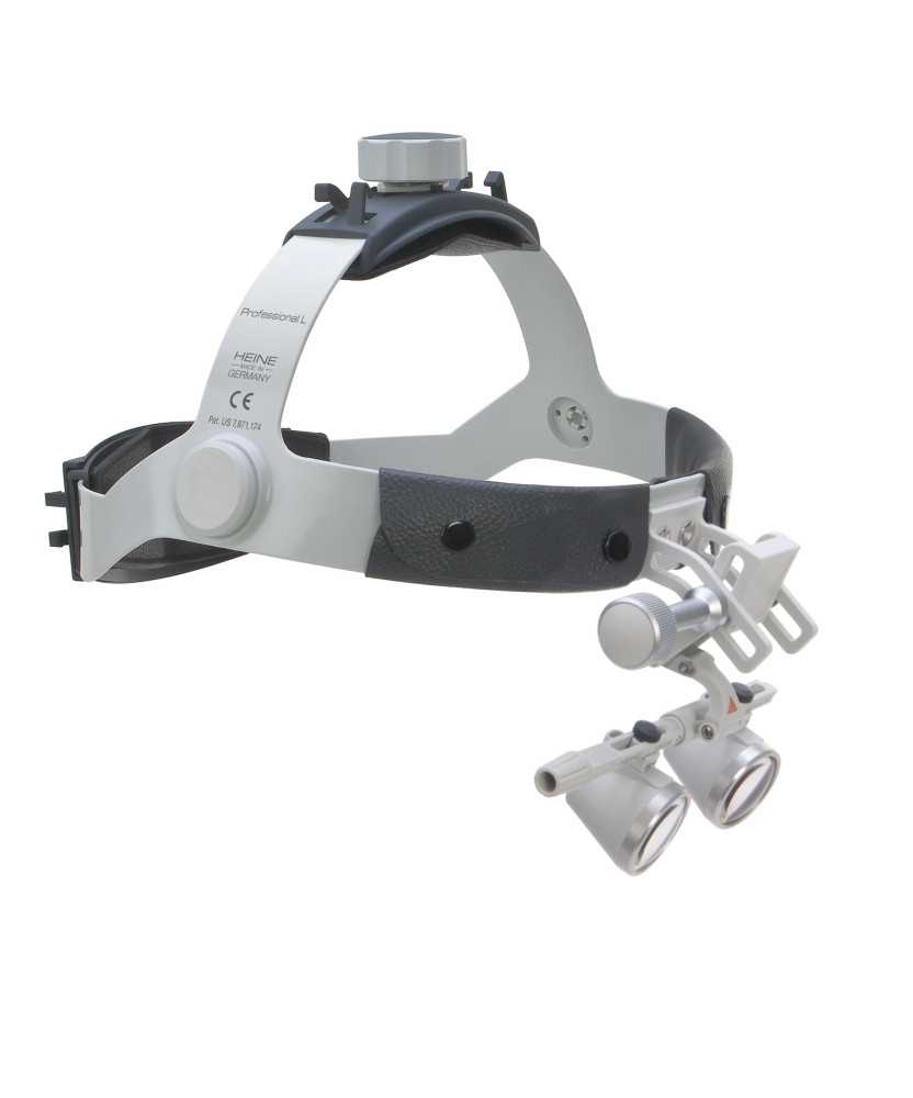 Loupes Binoculaires HEINE HR 2.5x sur bandeau Professional L