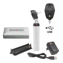 Set de diagnostic HEINE K180 LED avec poignée rechargeable