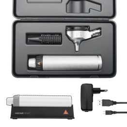 HEINE BETA 400 LED Otoscope avec poignée rechargeable en étui