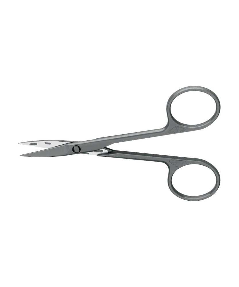 Ciseaux à iris Aesculap SUSI, droits, pointus, 110 mm, stériles