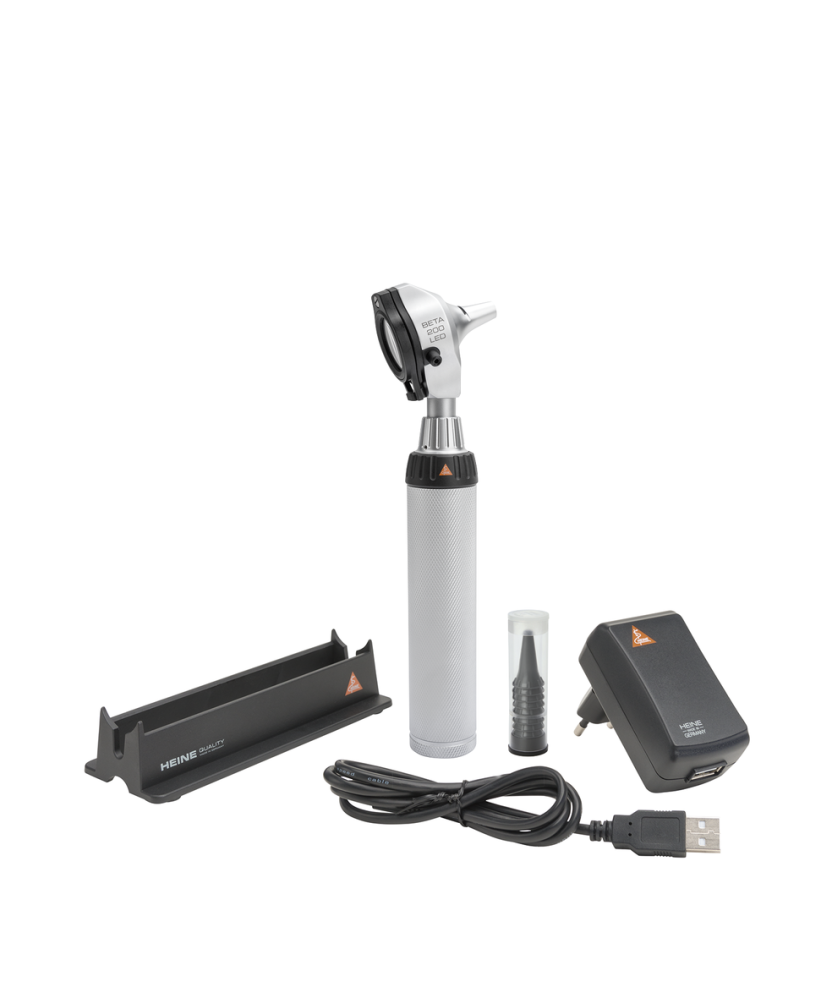HEINE BETA 200 LED Otoskop mit Ladegriff