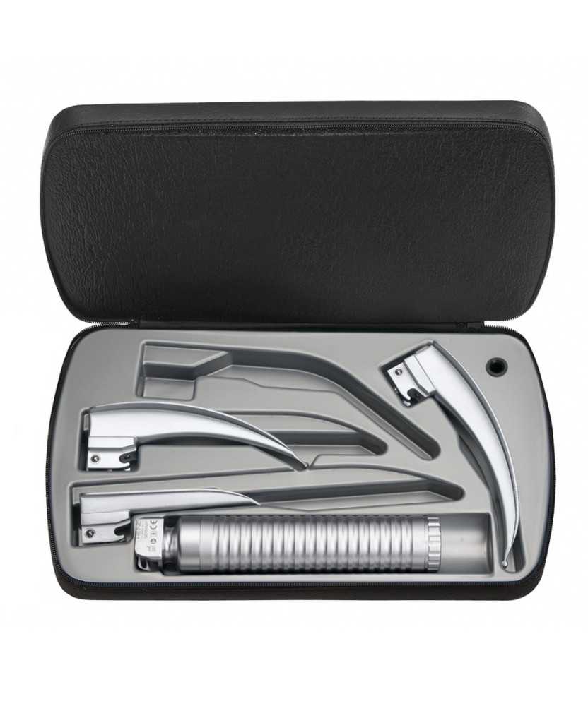 Kit de laryngoscope HEINE Classic+ avec poignée LED EasyClean