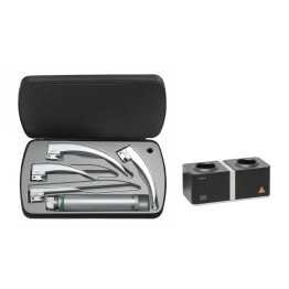 Kit de laryngoscope HEINE Classic+ avec poignée LED EasyClean