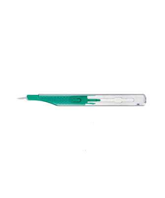Scalpels de sécurité à usage unique Aesculap Fig. 15-C stériles