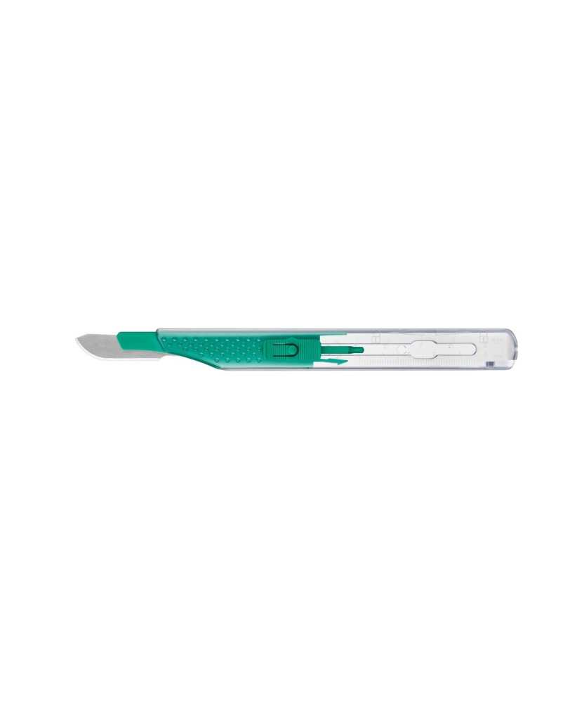 Scalpels de sécurité à usage unique Aesculap Fig. 21 stériles