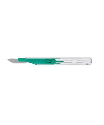Scalpels de sécurité à usage unique Aesculap Fig. 22 stériles