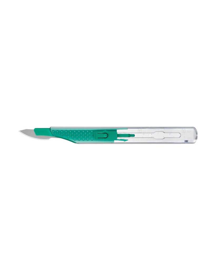 Scalpels de sécurité à usage unique Aesculap Fig. 23 stériles