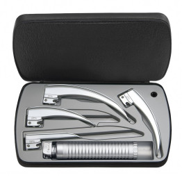 Trousses de laryngoscopes avec éclairage à LED